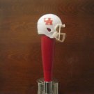 NCAA Houston Cougars Tap Handle Football Beer Keg Wood Kegerator UH Sports