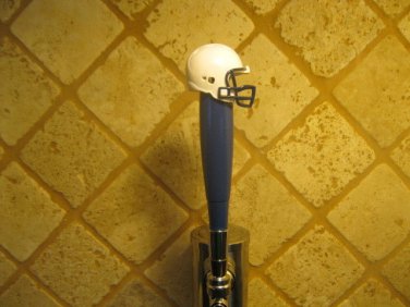 NCAA Penn State Tap Handle NCAA Football Beer Keg Blue Wood Nittany Lions