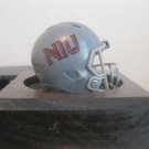 NCAA Northern Illinois Custom Pocket Pro Helmet Huskies Grey MAC Logo