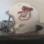NCAA Texas A&M Aggies Custom Pocket Pro Helmet White Ol' Sarge Logo SEC Football