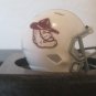 NCAA Texas A&M Aggies Custom Pocket Pro Helmet White Ol' Sarge Logo SEC Football