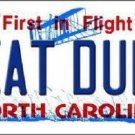 NCAA Beat Duke Carolina License Plate  Team Background Metal Tag "U.S.A."