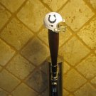 Indianapolis Colts Beer Tap Handle Team Football Keg Brown Wood Super Bowl Luck