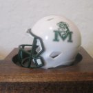 NCAA Marshall Custom Pocket Pro Helmet White Thundering Herd Speed Mascot Logo