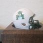 NCAA Marshall Custom Pocket Pro Helmet White Thundering Herd Speed Mascot Logo