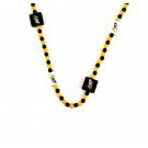 NCAA UCF Knights Wood Bead Necklace Garland Christmas Decoration 30" Wood Logo