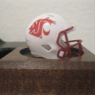 NCAA Washington State Cougars Custom Helmet Speed Pocket Pro Logo White