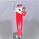 NCAA Western Kentucky Hilltoppers Tap Handle Football Beer Keg Wood Kegerator