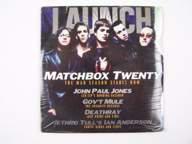 NEW LAUNCH CD-ROM MATCHBOX TWENTY GOV'T MULE DEATHRAY ISSUE 40 MUSIC MAGAZINE CD