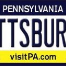 NFL Pittsburgh Steelers  License Plate Novelty Metal State Background Car Truck