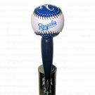 MLB Kansas City Royals Beer Tap Handle Kegerator Pub Style Baseball Blue Wood