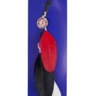 NCAA Alabama Crimson Tide Feather Hair Clips  College Logo Team Colors Football