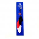 NCAA Arkansas Razorbacks Feather Hair Clips  College Logo Team Colors Football
