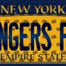 NHL New York Rangers Fan License Plate State Background Metal Tag  U.S.A."