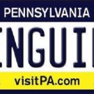 NHL Pittsburgh Penguins Tigers License Plate State Background Metal Tag  U.S.A."