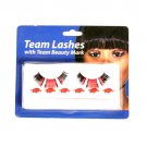 NCAA Arkansas Razorbacks Eyelashes and Beauty Marks New SEC Fan Game Day Team
