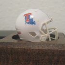 NCAA La Tech Bulldogs Custom Pocket Pro Helmet White Louisiana  Logo