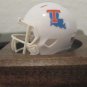 NCAA La Tech Bulldogs Custom Pocket Pro Helmet White Louisiana  Logo