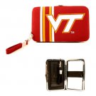 NCAA Virginia Tech Hokies Distressed Wallet, Smartphone, Wristlet Team Logo