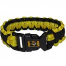 NCAA Missouri Tigers Survival Bracelet Paracord 9" Outdoor Survivor Yellow