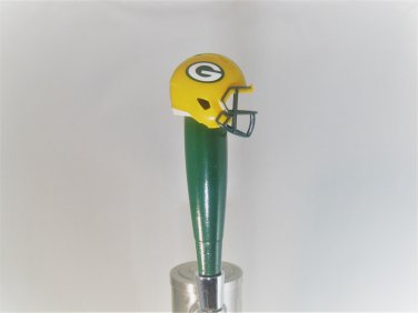 Green Bay Packers Beer Tap Handle Team Football Kegerator Keg  Wood Green
