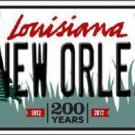 NCAA New Orleans Privateers License Plate State Background Metal Tag    U.S.A."