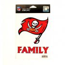 NFL Tampa Bay Buccaneers Decal Family Pride  Logo Sticker Car Auto Vinyl Cling