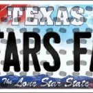 NHL Dallas Stars Fan License Plate State Background Metal Tag  U.S.A."