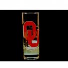 NCAA Oklahoma Sooners Cordial Shot Glass 2oz. Highlight  - Bar Logo Team
