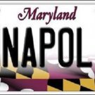 NCAA Navy Annapolis  License Plate State Background Metal Tag U.S.A." Midshipman