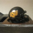 NCAA Oklahoma State Cowboys Custom Pocket Pro Helmet  Logo Black Riddell