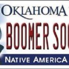 NCAA Boomer Sooner License Plate State Background Metal Tag Oklahoma U.S.A." OU