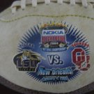 LSU Tigers 2004 NCAA Champions Mini Football Nokia Sugar Bowl Oklahoma Vintage
