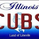 MLB Chicago Cubs License Plate Team  State Background Metal Tag "U.S.A." Rizzo