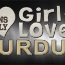 NCAA This Girl Loves Purdue Tag  License Plate Boilermakers Metal Car