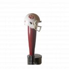 NCAA Oklahoma Sooners Tap Handle  Football Beer Kegerator White Helmet Wood