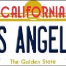 Los Angeles Metal License Plate Dodgers Novelty State Background Car Truck  MLB