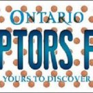 NBA Toronto Raptors Fan License Plate State Background Metal Tag U.S.A. Auto