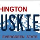 NCAA Washington Hskies License Plate State Background Metal Tag College U.S.A."