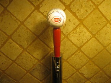 MLB Cincinnati Reds Kegerator Beer Tap Handle Pub Style Baseball Bar Home Brew