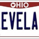 MLB Cleveland Indians Metal License Plate State Background Novelty Car Auto USA