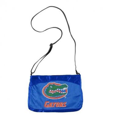 NCAA Florida Gators Cocktail Purse Jersey Mini/ Handbag UF Swamp Logo Team Blue