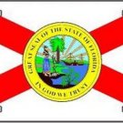 Florida State Seal Metal License Plate State Background Car Truck Novelty USA
