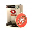 NFL San Francisco 49ers Pint Glass and Coasters Set -  Licensed Team Bar