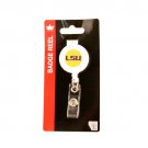 NCAA LSU Tigers Badge Holder Reel - Retractable Lanyard Team Baton Rogue