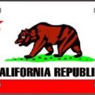 California Republic Metal License Plate State Background Car Truck Novelty USA