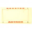 MLB Houston Astros License Plate Frame Tag Plastic Baseball Altuve Truck Auto