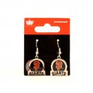 MLB San Francisco Giants Dangle Earrings - Circle/Bar Style Aminco Bumgarner