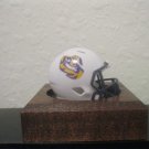 NCAA LSU Tigers Custom Pocket Pro Helmet White  Tiger Eye Logo