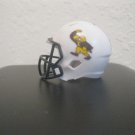 NCAA Iowa Hawkeyes Helmet Custom Pocket Pro White  Speed Mascot Logo Big Ten